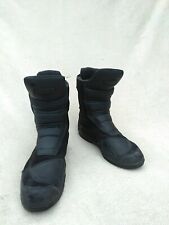 SPADA ROOST WATER PROOF SIZE 9 ~43  ZIPPED MOTORCYCLE CYCLE BOOTS BLACK 