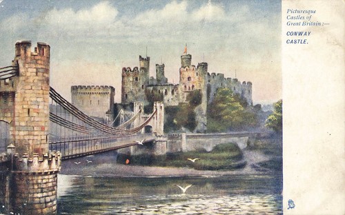 Antique tucks postcard - antique, conway