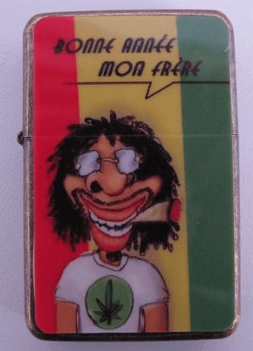 Ganja dude design star lighter - star,