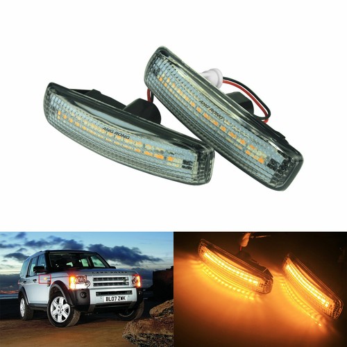 Amber led range rover - 2x,
