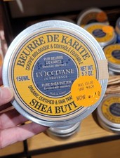 L'Occitane Organic Pure Shea Butter 150ml Brand New