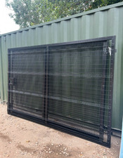 BRAND NEW - 6m X 2.4m Yard Site Gates - Heavy Duty Metal Gates