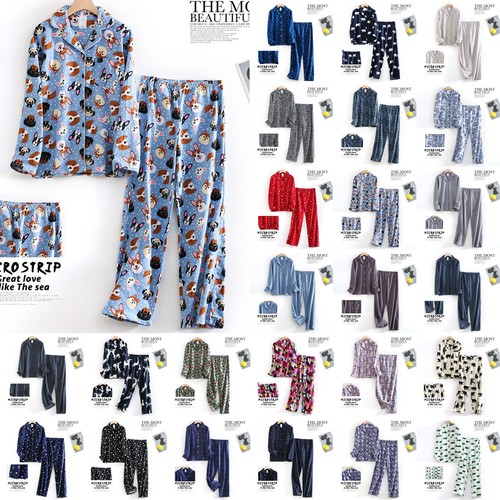 Ladies cotton pyjamas set - ladies,