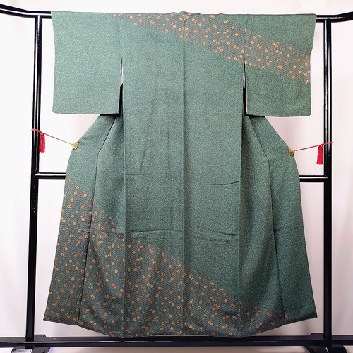 Vintage japanese silk kimono - vintage,