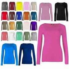 Womens Ladies Long Sleeve