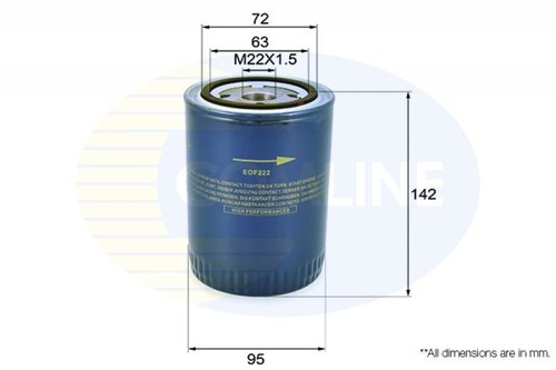 Engine oil filter for - engine,