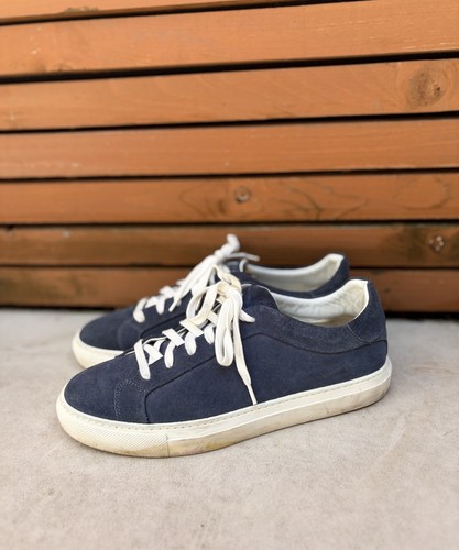 Massimo dutti navy blue suede - massimo,