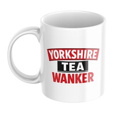 Yorkshire Tea WANKER MUG Rude