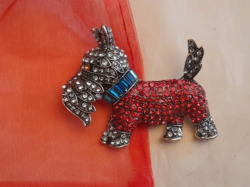 Crystal scottie dog - scottie,