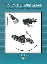 Joe Pass Chord Solos Tune book