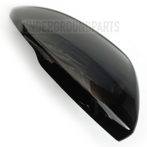 Black door wing mirror cover - black,