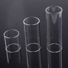 3Pcs Clear Glass Bottleneck