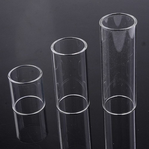 3pcs clear glass bottleneck - clear,