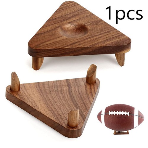 Wooden ball display stand - wooden,
