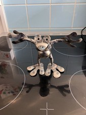 Metal handmade monkey ornament - metal,