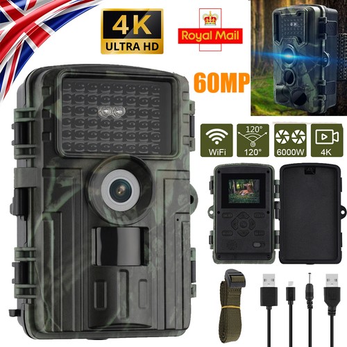 60mp wildlife trail camera - camera, hd