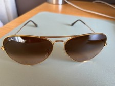 Ray-Ban Old Aviator sunglasses gold and brown