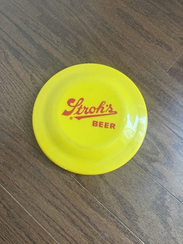 Vintage stroh beer round - beer,