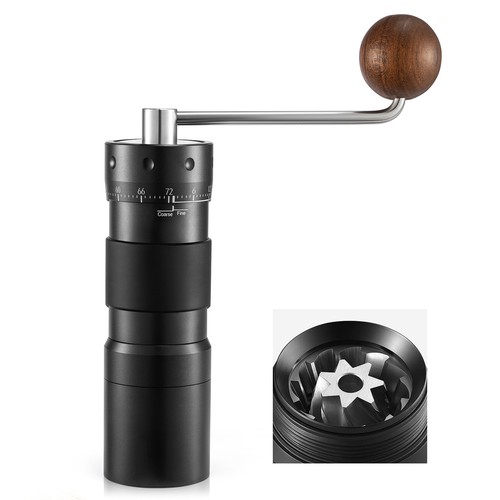 Stainless steel hand coffee - steel,