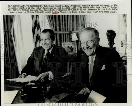 1971 press photo president - 1971,