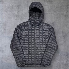 Mens Black The North Face Thermoball Eco Hooded Padded Jacket (Size M) S762