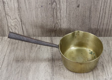 16cm Brass Saucepan Jam Pan