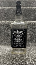 Jack Daniel’s Old No.7 Whiskey - 1 Litre / 1000ml Empty Glass Bottle