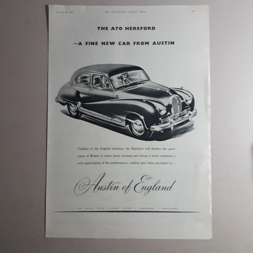 Austin a70 hereford motor car - motor,