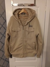 Mens Fur Lined Casual Jacket