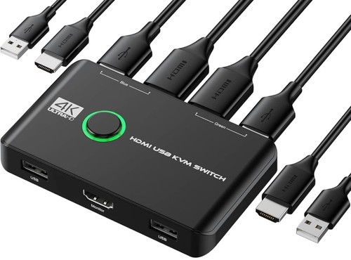 Hdmi kvm switch port uhd - kvm,