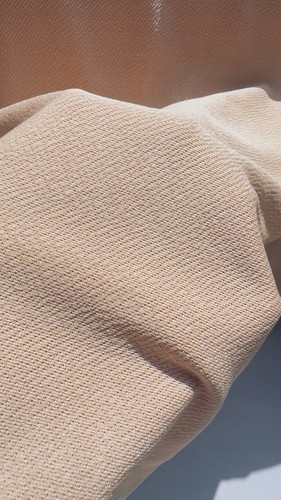 Beige taupe boucle fabric - beige,