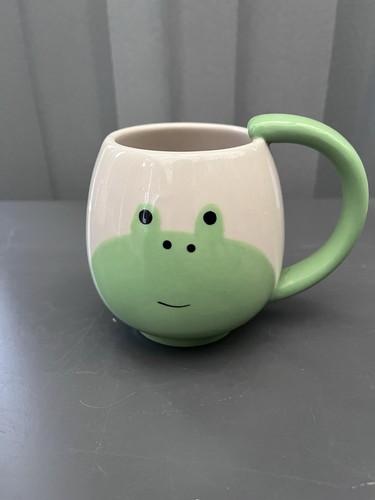 Concombre frog mug yuka - frog, saji