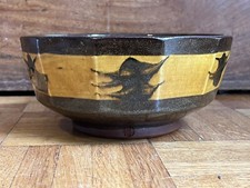 slipware cutsided studio bowl