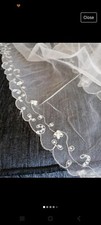bridal veil with comb