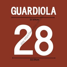 2002 AS Roma Home Name Set –