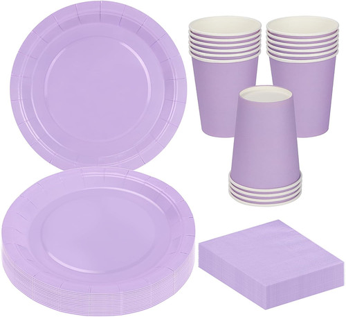 Pcs purple party - pcs,