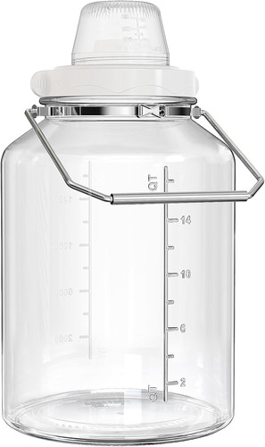 Gallon air tight - gallon, glass