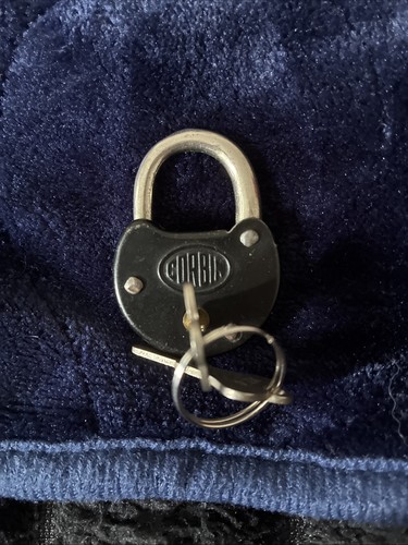Vintage 5cm corbin padlock - 4.5cm,