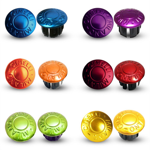 Cinelli bike bar end plugs - bike,