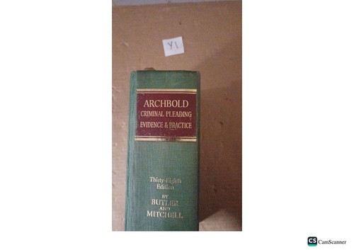 Archbold criminal pleading - archbold,