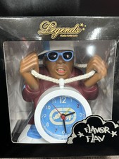 Flavor Flav (Public Enemy)  Ecko Legends Talking Alarm Clock Burgundy & Blue