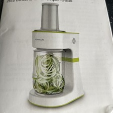 Kenwood Electric Spiralizer FGP20 Food Processor & Accessories Green