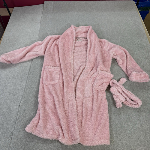 Pink fleece shawl collar - f&f,