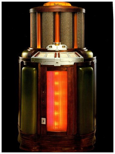 Vintage jukebox calendar page - jukebox,