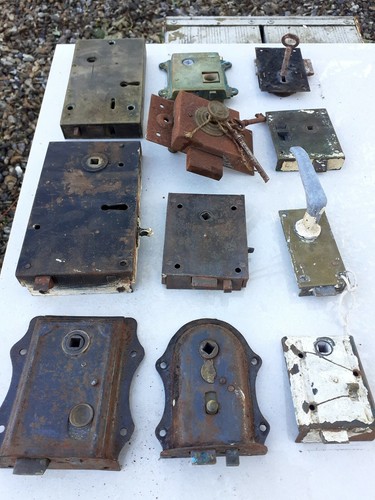 Vintage old antique door rim - old,