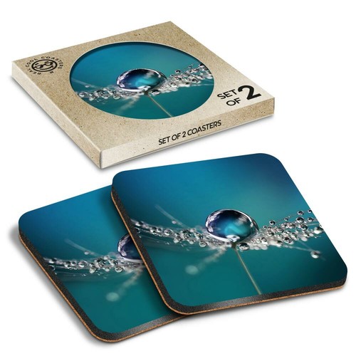 Boxed square coasters - x,
