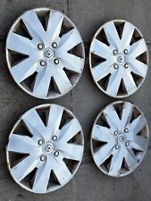 RENAULT CLIO 15" WHEEL TRIM X 4 HUB CAP GENUINE 8200837937 DERMIC FULL SET