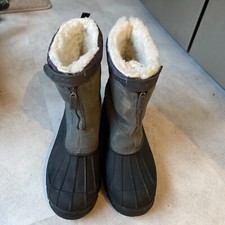 Alpine Ice-Age Winter Snow Fur-lined Boots - Size UK 8 - Really Warm