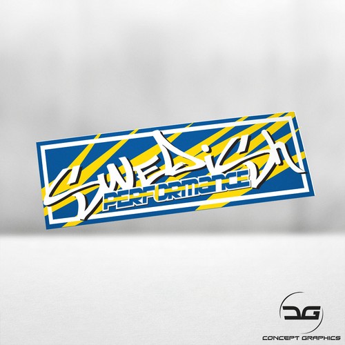 Swedish performance flag slap - flag,