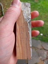 Australian Sandalwood(Santalum Spicatum) handle material with wormhole